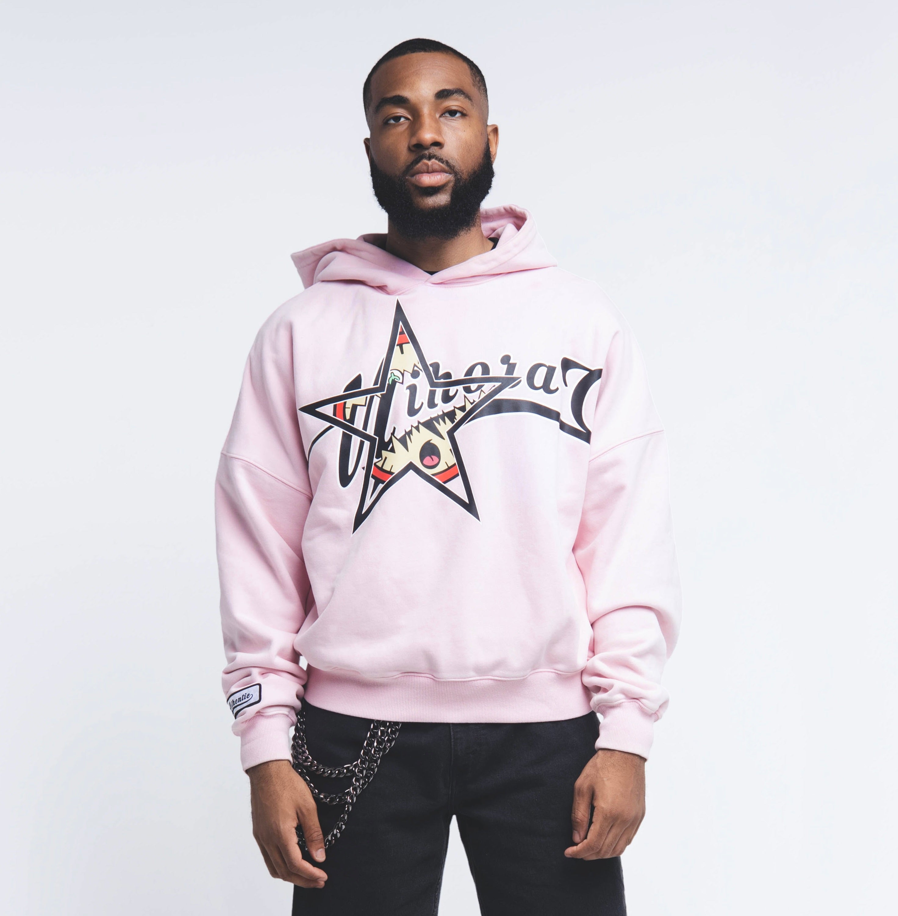 Pink Oversized Hoodie
