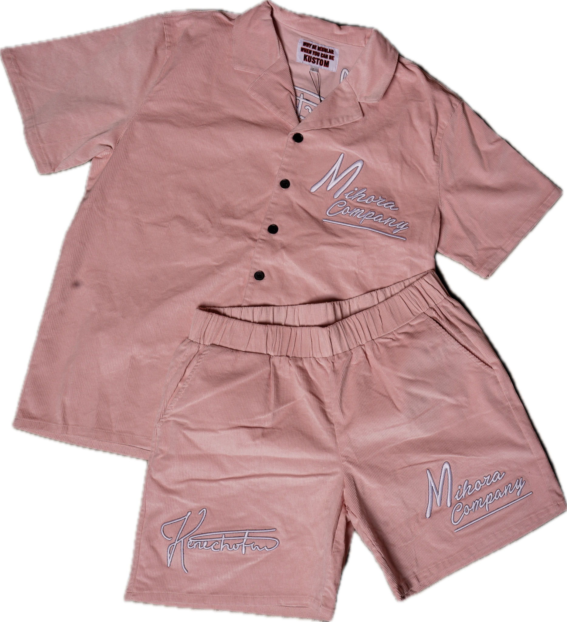 L.R.I.B. Corduroy Full Set (Pink)