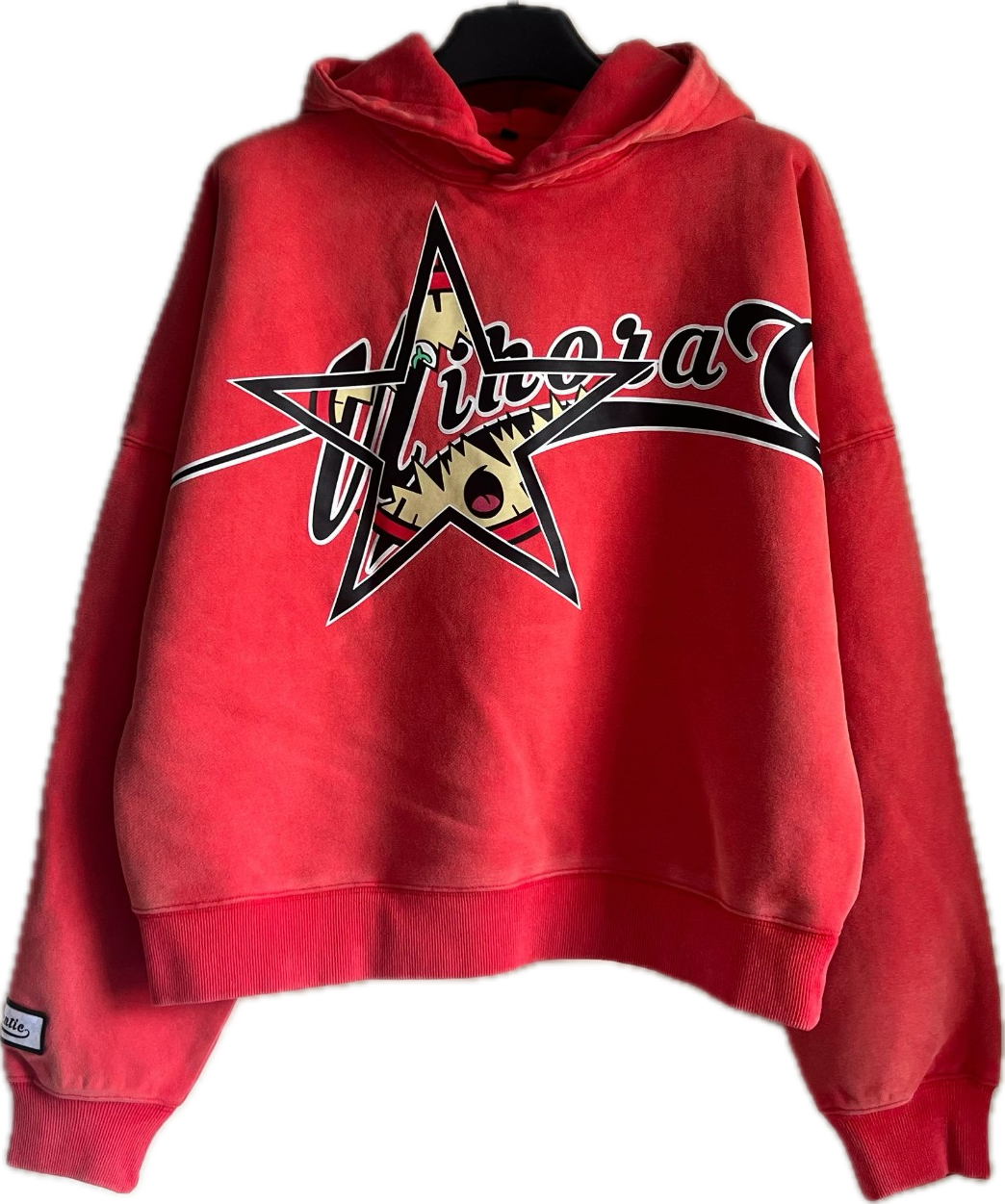 Red oversized hoodie cheap