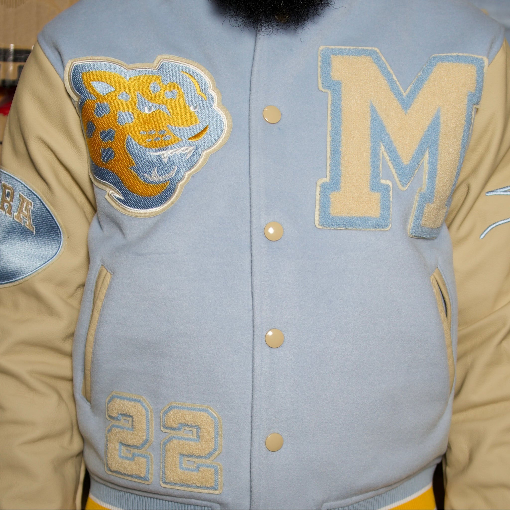 Southern University Blue Varsity Jacket